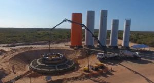Obra do Projeto E&oacute;lico Gravier avan&ccedil;a em Icapu&iacute;/CE - Alian&ccedil;a Energia