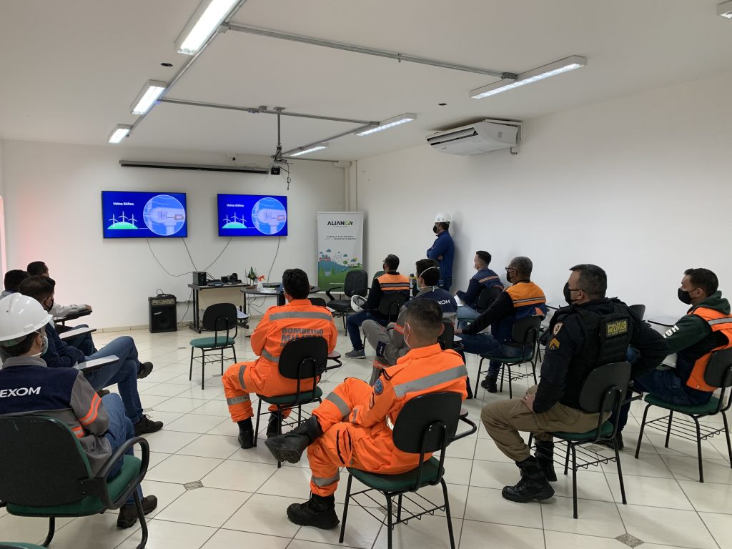 Órgãos de Proteção e Defesa Civil conhecem as instalações da Usina de Funil - Aliança Energia Órgãos de Proteção e Defesa Civil conhecem as instalações da Usina de Funil - Aliança Energia