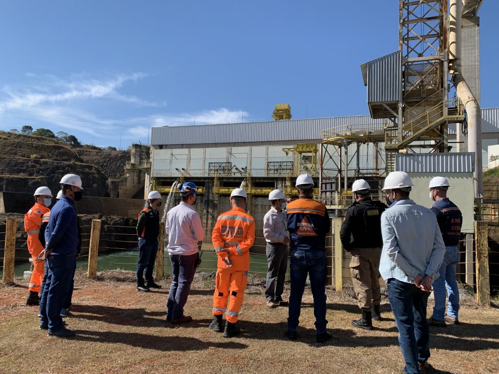 Órgãos de Proteção e Defesa Civil conhecem as instalações da Usina de Funil - Aliança Energia Órgãos de Proteção e Defesa Civil conhecem as instalações da Usina de Funil - Aliança Energia
