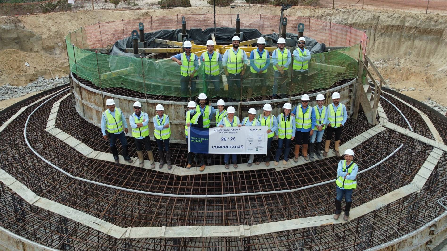 Projeto E&oacute;lico Acau&atilde; - Alian&ccedil;a Energia