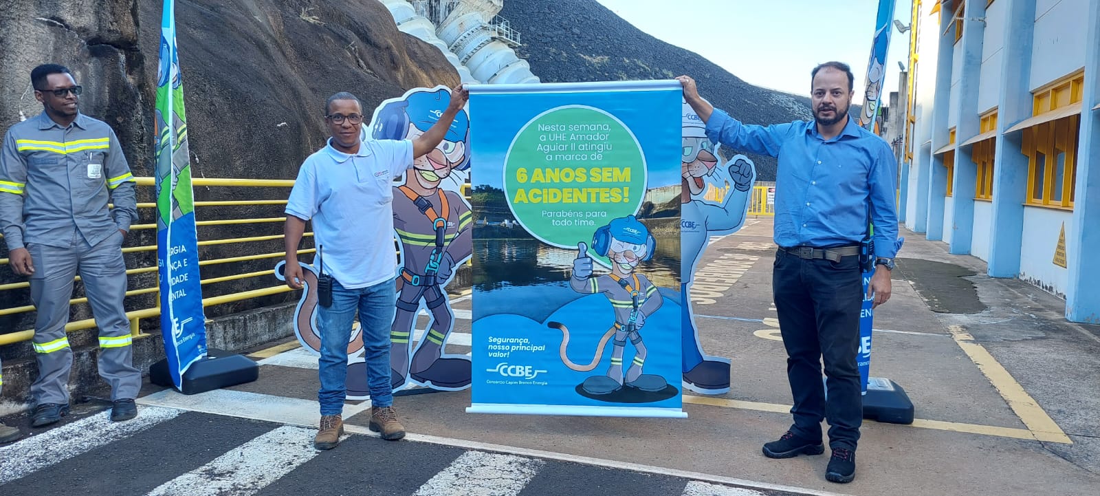 UHE Amador Aguiar II comemora 6 anos sem acidentes - Aliança Energia UHE Amador Aguiar II comemora 6 anos sem acidentes - Aliança Energia