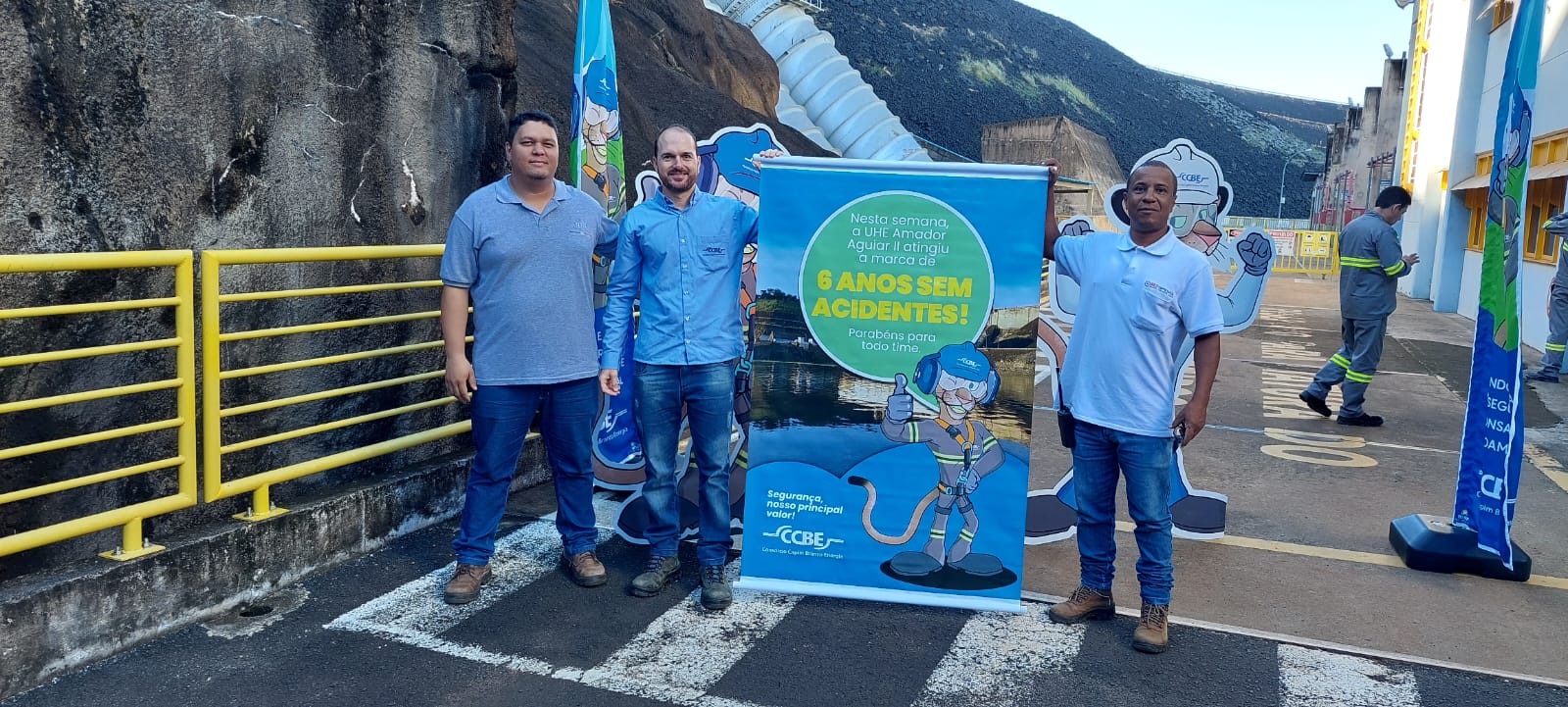 UHE Amador Aguiar II comemora 6 anos sem acidentes - Aliança Energia UHE Amador Aguiar II comemora 6 anos sem acidentes - Aliança Energia